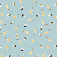 Lewis And Irene Teddy Bears Picnic Honey Bee Duck Egg A796-2 Main Image