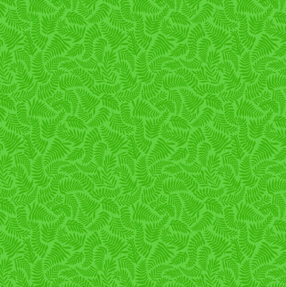 Green Blender Lewis & Irene Fabric Lewis & Irene Dino Discovery in Bright Green Fern - The Sewing Studio
