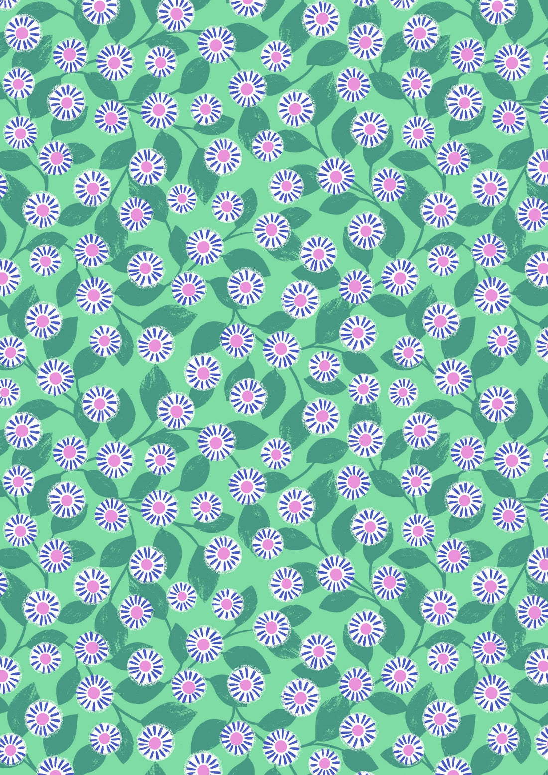 Multi-coloured Floral Lewis & Irene Fabric Lewis & Irene Creative Landscapes - The Sewing Studio