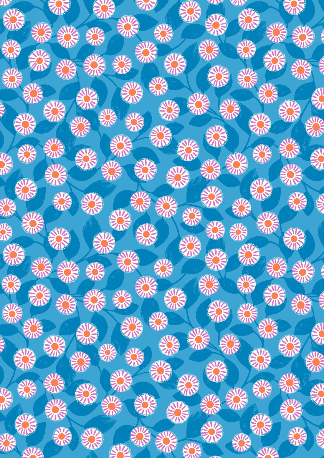Multi-coloured Floral Lewis & Irene Fabric Lewis & Irene Creative Landscapes - The Sewing Studio