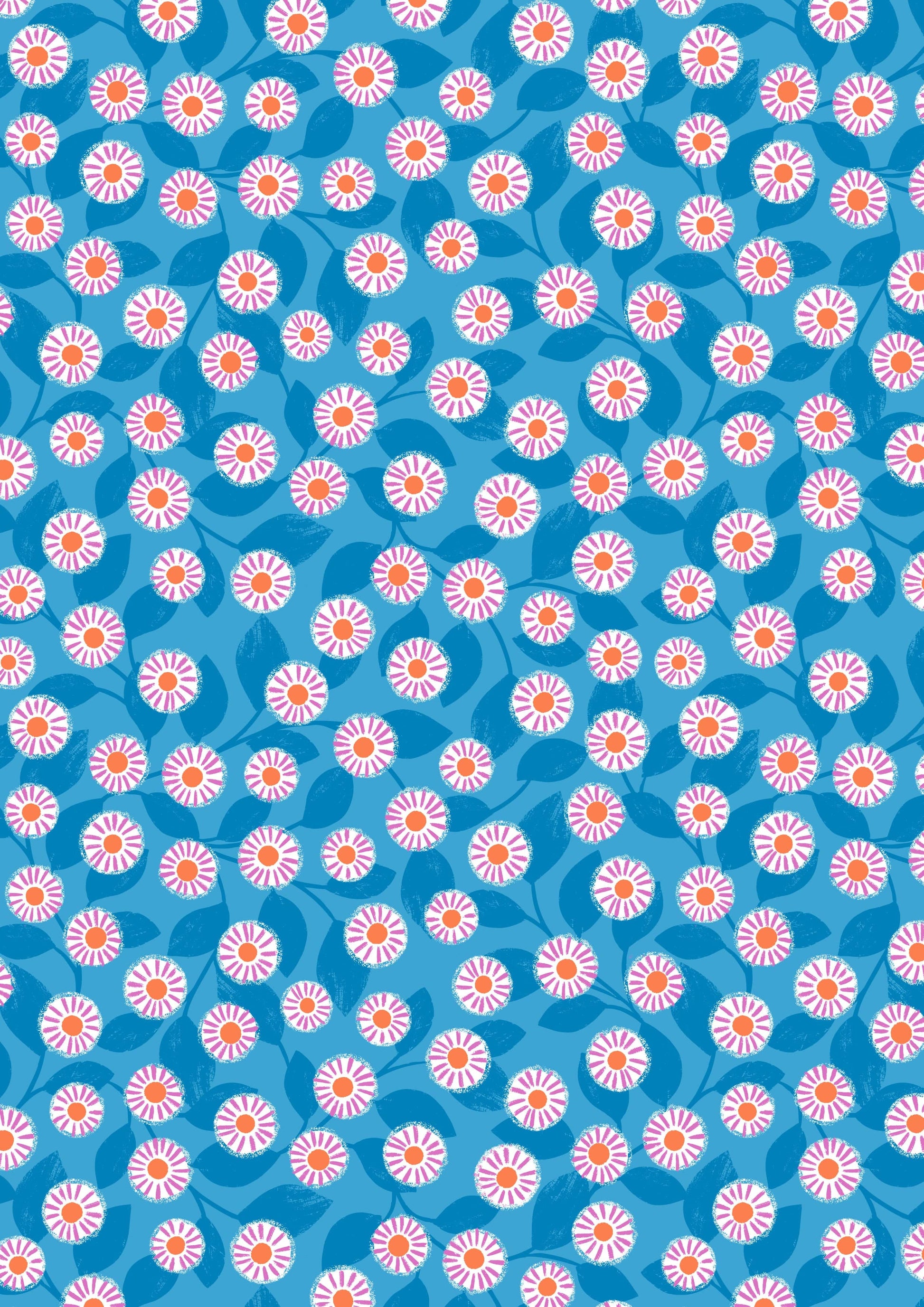 Multi-coloured Floral Lewis & Irene Fabric Lewis & Irene Creative Landscapes - The Sewing Studio