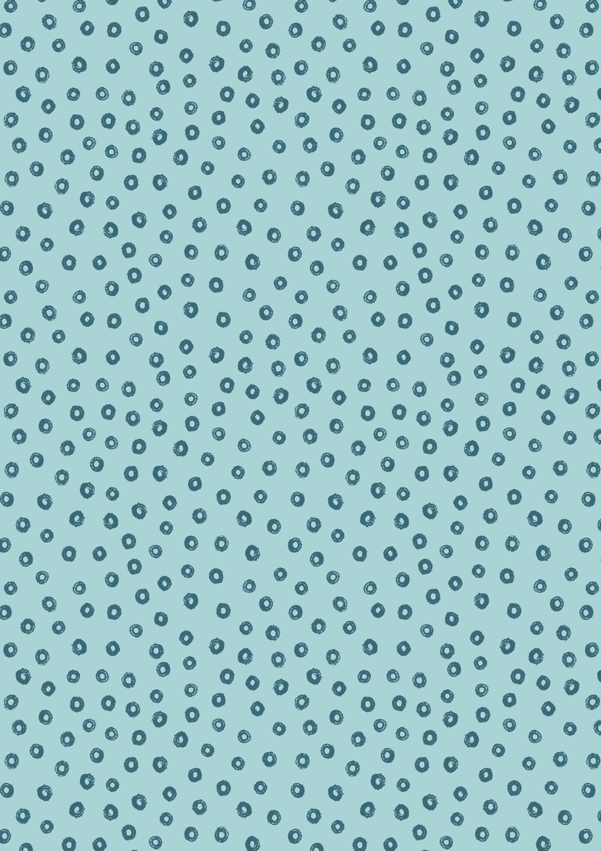 Blue Spots and Dots Lewis & Irene Fabric Lewis & Irene Creative Landscapes - The Sewing Studio