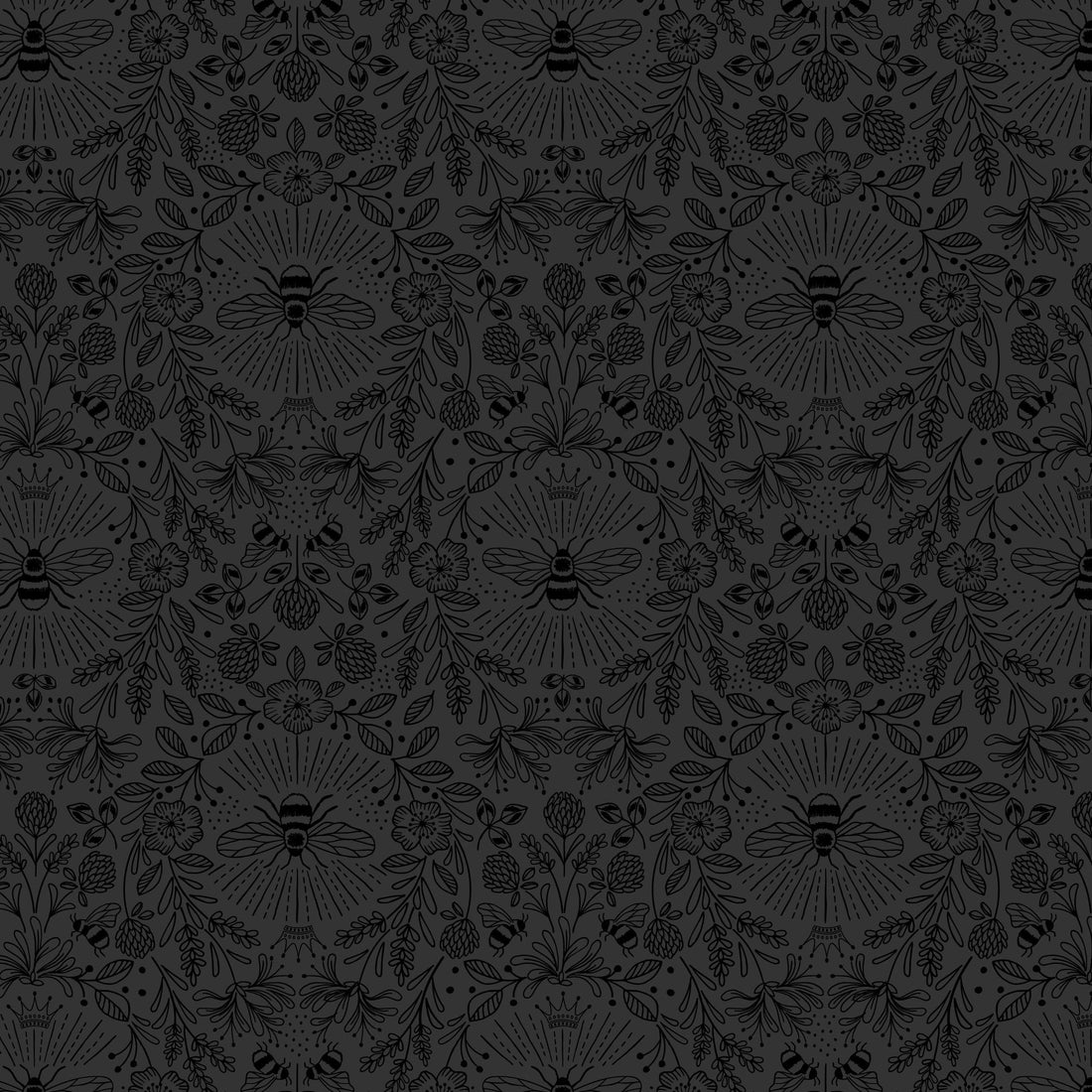 Black Blender Lewis & Irene Fabric Lewis & Irene Tiny Tonals AW26 - The Sewing Studio