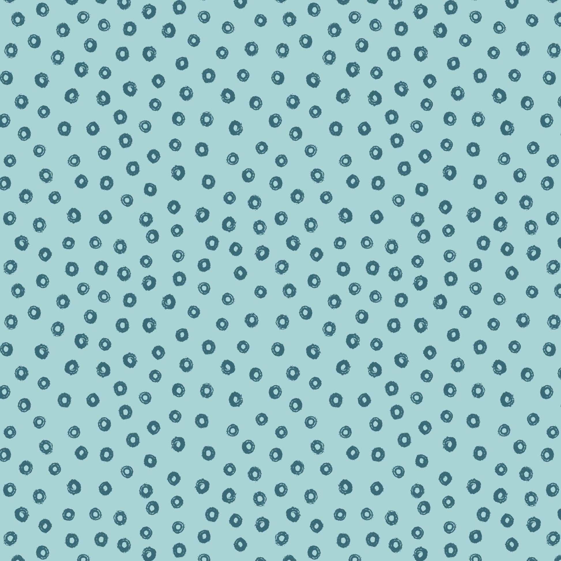 Blue Spots and Dots Lewis & Irene Fabric Lewis & Irene Creative Landscapes Mountains & Shores - The Sewing Studio