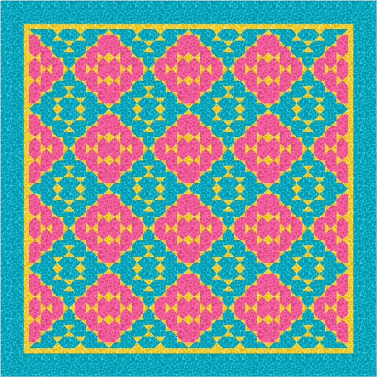 Lewis & Irene The Erica Quilt Pattern