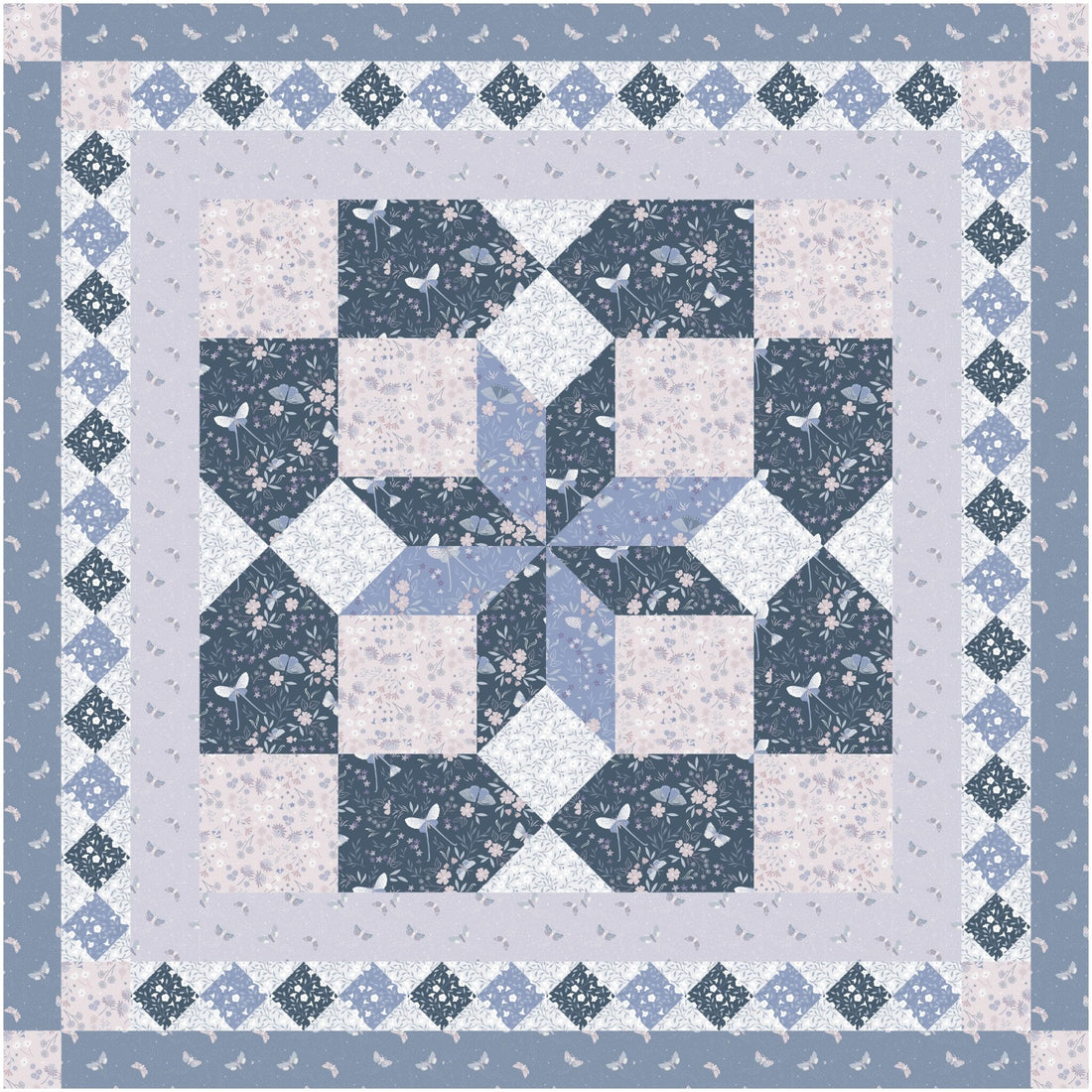 Lewis & Irene The Jacqueline Quilt Pattern