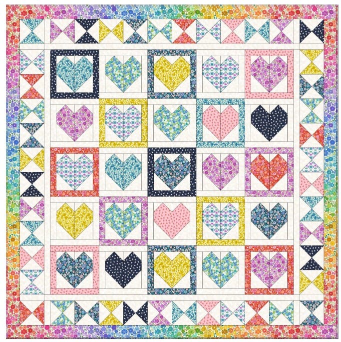 Lewis & Irene Boho Blooms Quilt Top Bundle