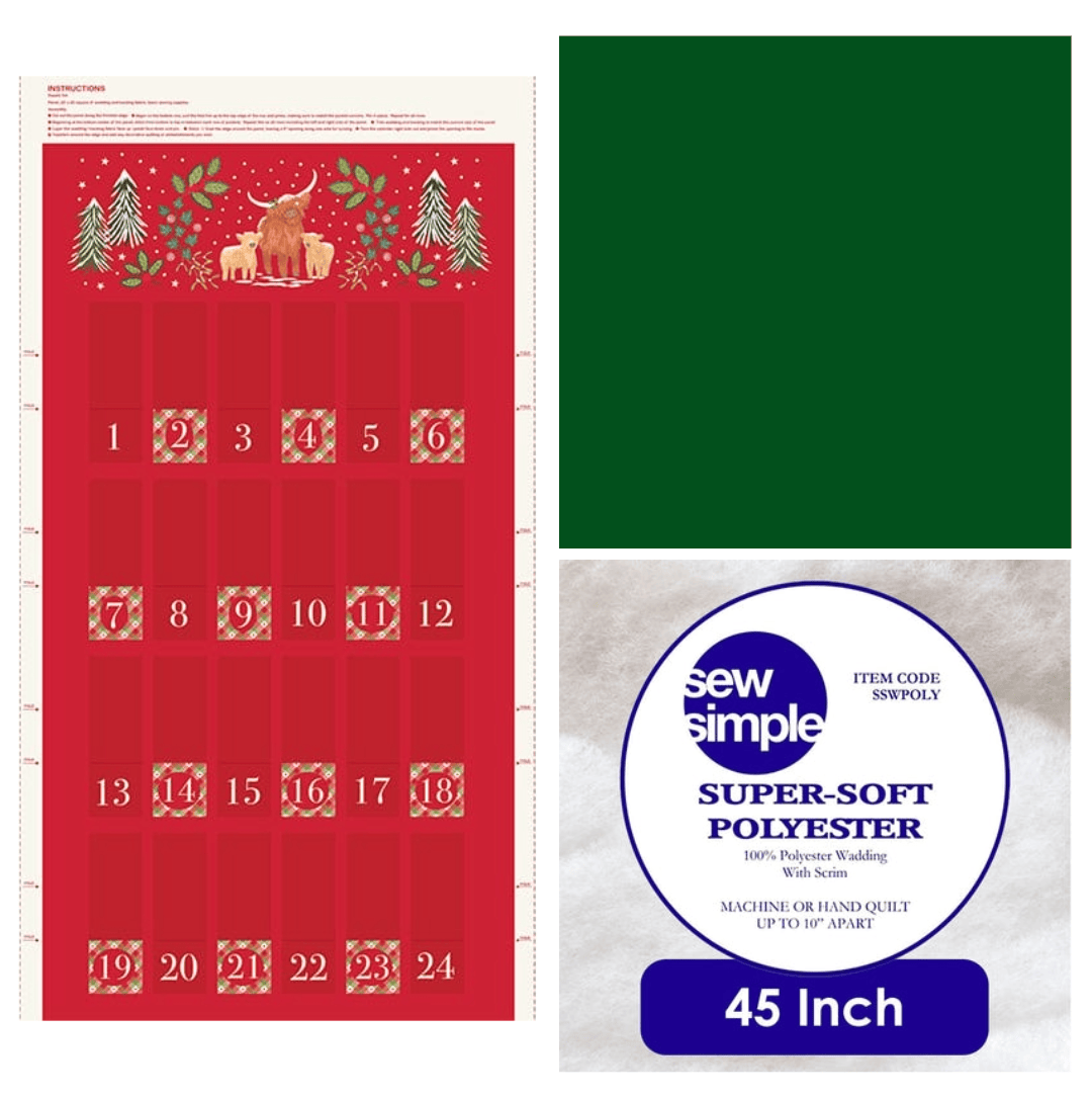 Lewis & Irene Celtic Christmas Advent Panel Bundle