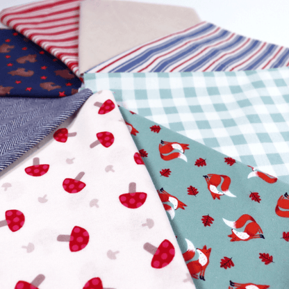 Lewis & Irene Country Comforts Flannel 8 Piece Fat Quarter Bundle
