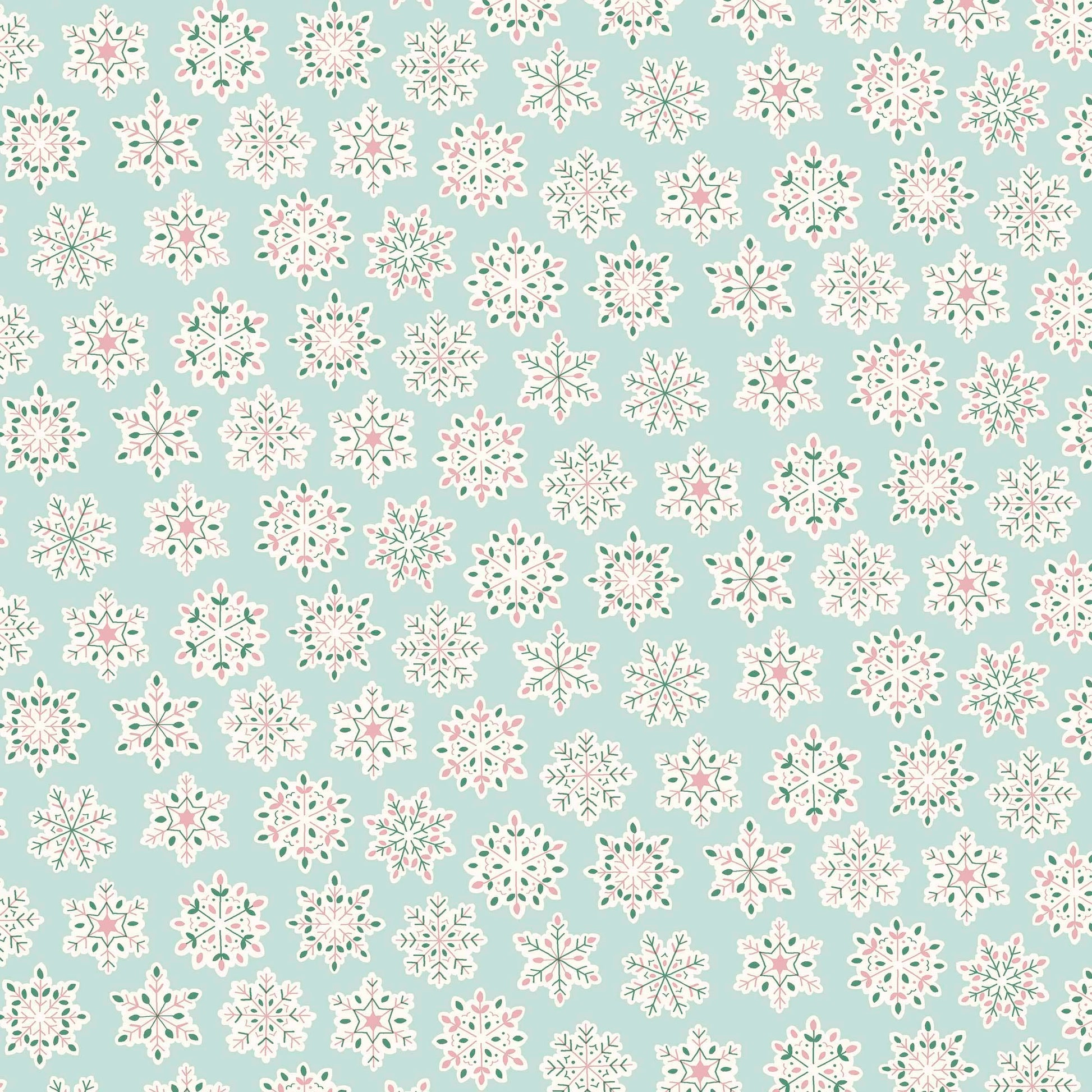 Multi-coloured Christmas Liberty Fabric Fabric Liberty Fabric Festive Greetings - The Sewing Studio