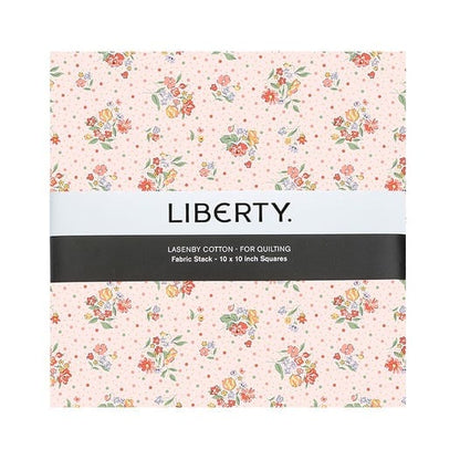 Liberty Fabric Pre Cuts Liberty Romatic Florals 10" Fabric Stack - The Sewing Studio