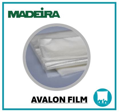 Madeira Embroidery Backing And Stabiliser Madeira Avalon Film Wash Away Embroidery Backing or Topping  - The Sewing Studio