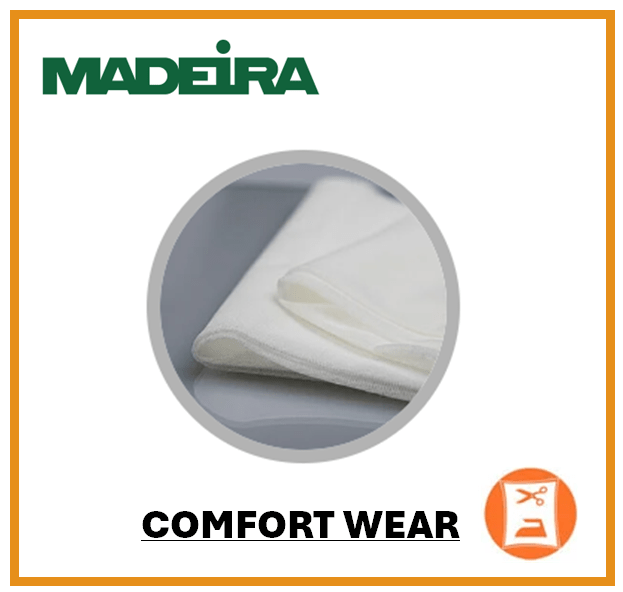 Madeira Embroidery Backing And Stabiliser Madeira Comfort Wear Iron-on Cut Away Embroidery Backing  - The Sewing Studio