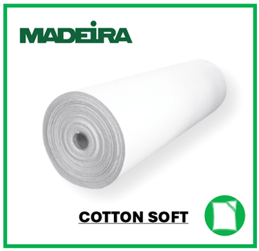 Madeira Embroidery Backing And Stabiliser Madeira Cotton Soft Tear Away Embroidery Backing White  - The Sewing Studio for sale UK - The Sewing Studio