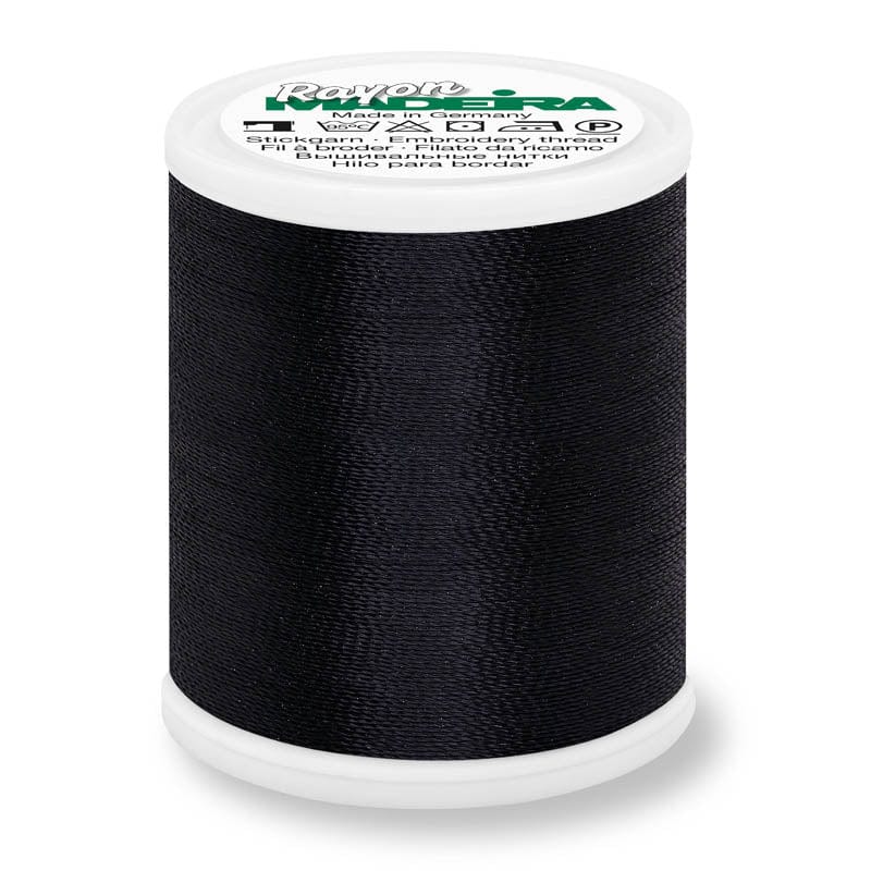 Madeira Threads Madeira Thread Rayon No.40 Blacks  - The Sewing Studio