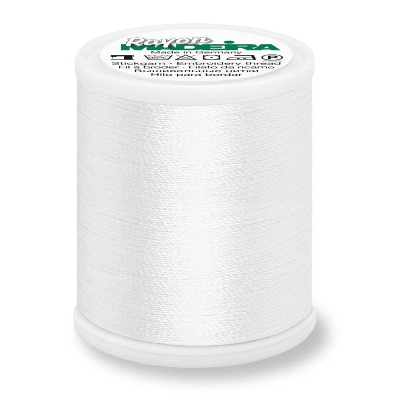 Madeira Threads Madeira Thread Rayon No.40 Whites  - The Sewing Studio