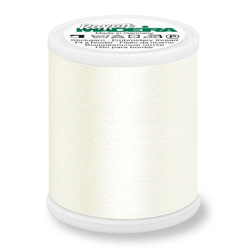 Madeira Threads Madeira Thread Rayon No.40 Whites  - The Sewing Studio