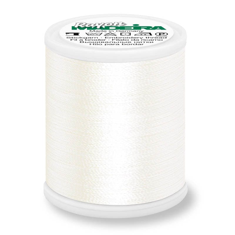 Madeira Threads Madeira Thread Rayon No.40 Whites  - The Sewing Studio