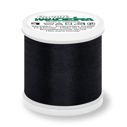 Madeira Threads Madeira Thread Rayon No.40 Blacks  - The Sewing Studio