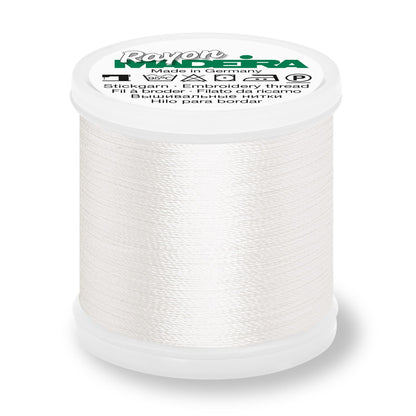 Madeira Threads Madeira Thread Rayon No.40 Whites  - The Sewing Studio