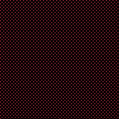 Makower 830 Spot Red On Black 830-XR