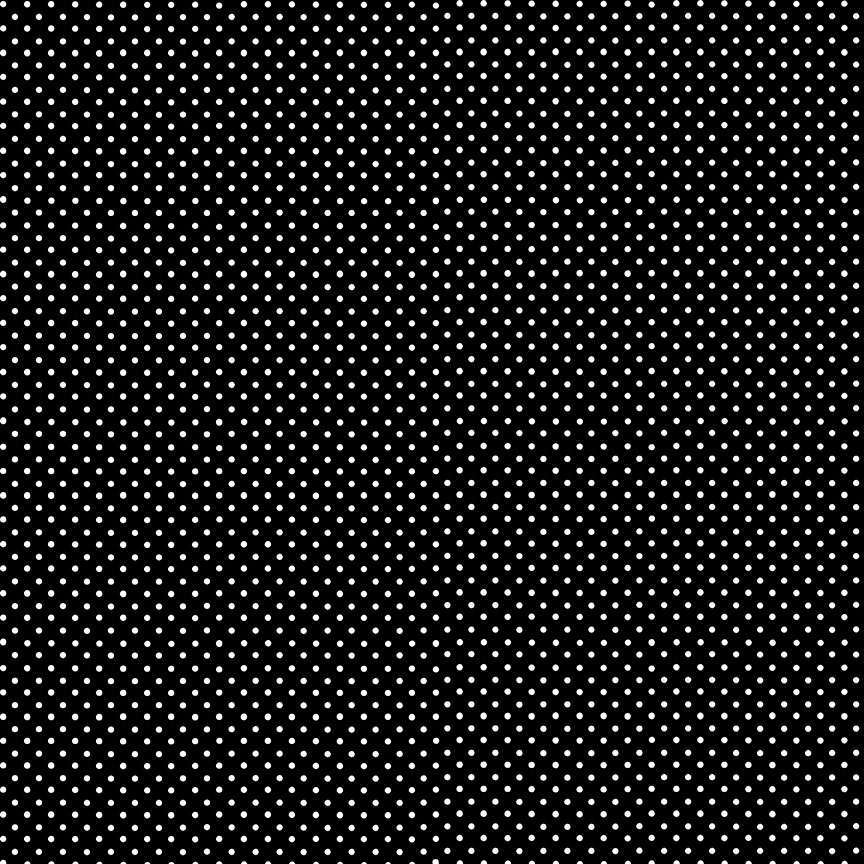 Makower 830 Spot White On Black 830-X Main Image