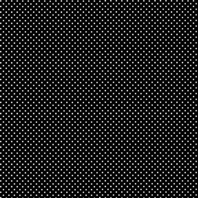 Makower 830 Spot White On Black 830-X