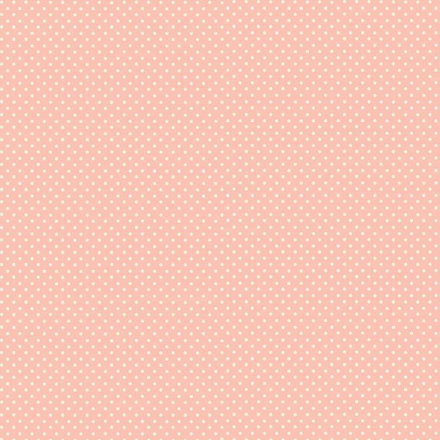 Makower 830 Spot White On Pink 830-P1 Main Image