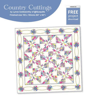 Makower Download Free Pattern: Country Cuttings  - The Sewing Studio for sale UK - The Sewing Studio