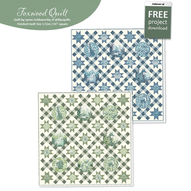 Makower Download Free Pattern: Foxwood Quilt  - The Sewing Studio for sale UK - The Sewing Studio