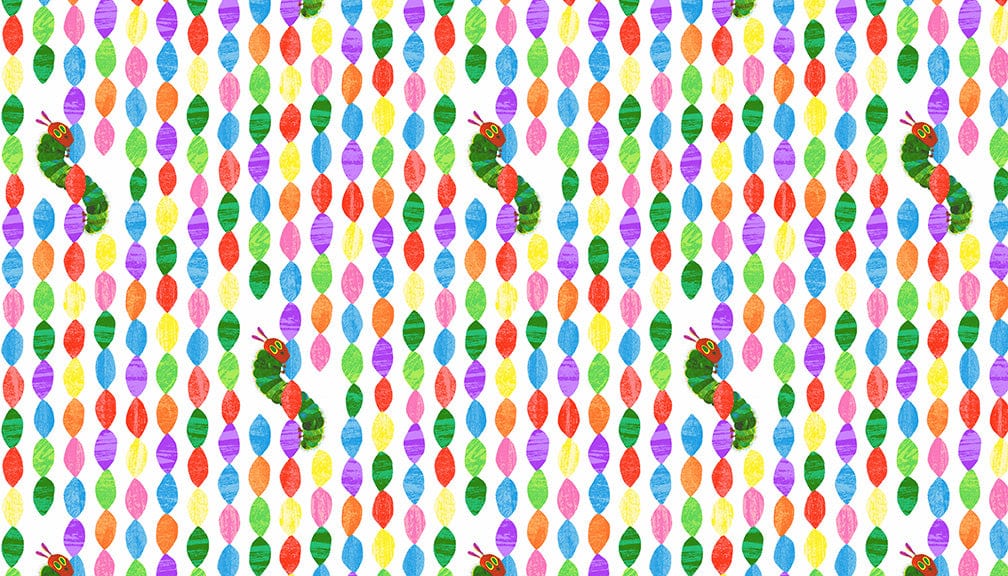 Makower Fabric Makower Very Hungry Caterpillar  - The Sewing Studio