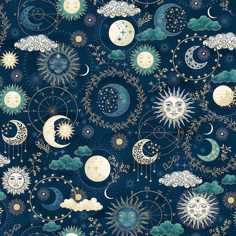 Makower Fabric Makower Luna  - The Sewing Studio