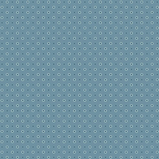 Blue Blender Makower Fabric Makower Wildwood - The Sewing Studio