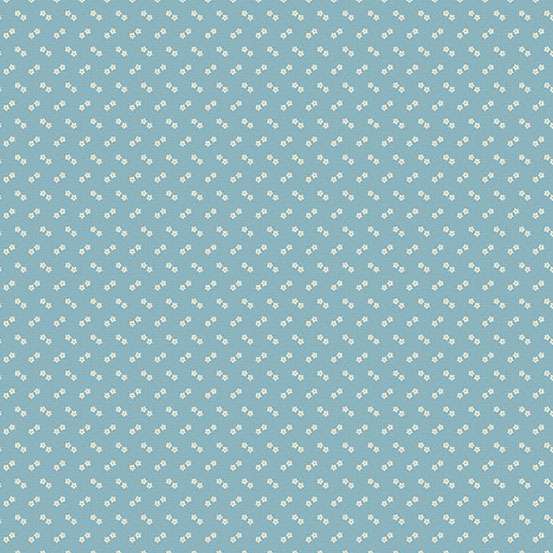Blue Spots and Dots Makower Fabric Makower Special Delivery - The Sewing Studio