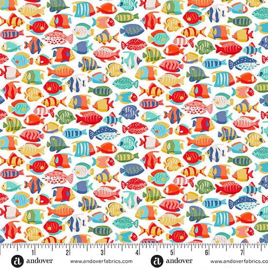 Makower Fabric Makower Fabric Deep Blue Sea  - The Sewing Studio