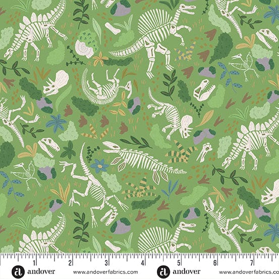 Makower Fabric Makower Fabric Prehistoric Dinosaur  - The Sewing Studio