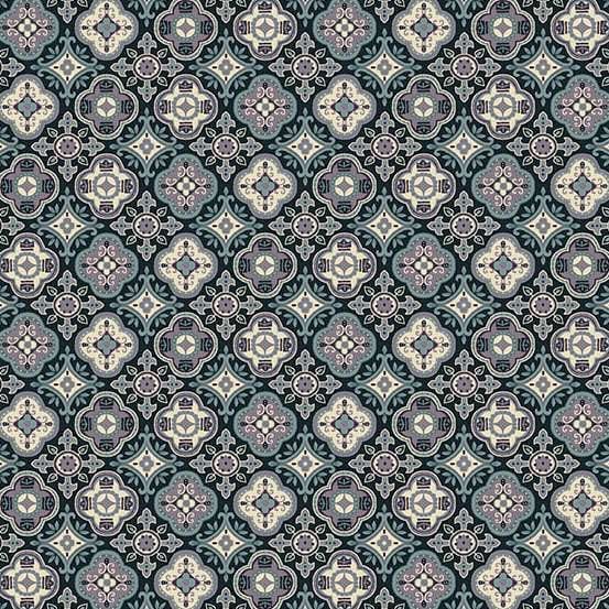 Blue Classic Prints Makower Fabric Makower Kindred - The Sewing Studio