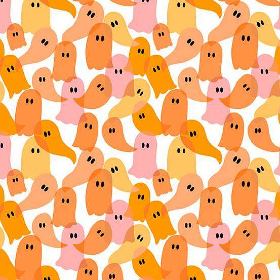 Makower Fabric Makower Ghostly Garden  - The Sewing Studio