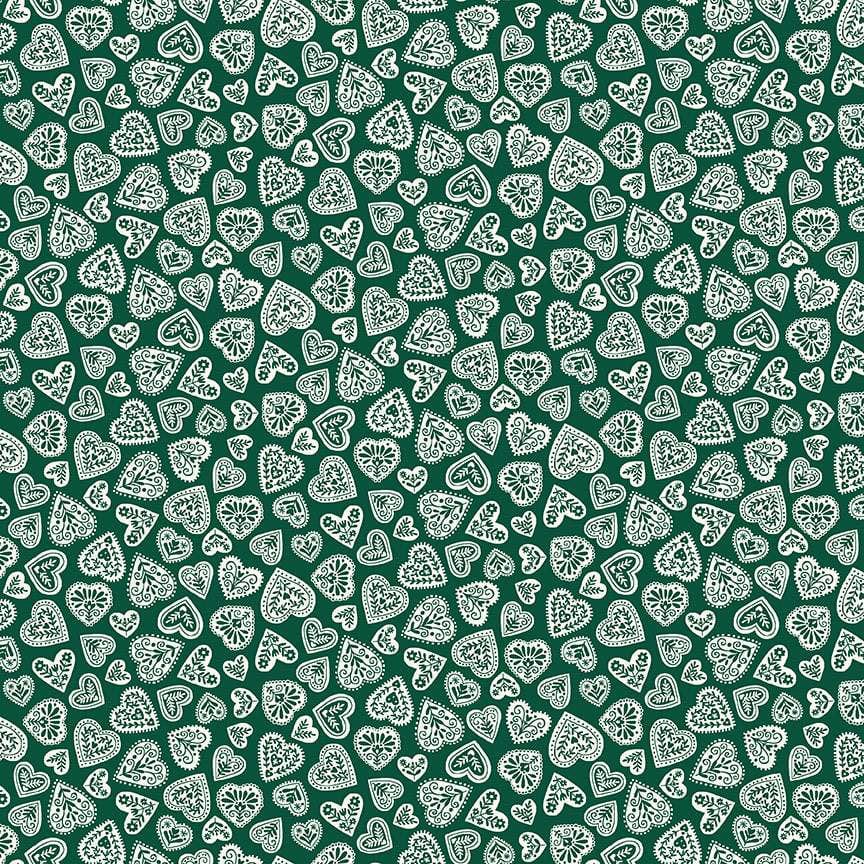 Makower Fabric Makower Christmas Fabric Scandi  - The Sewing Studio