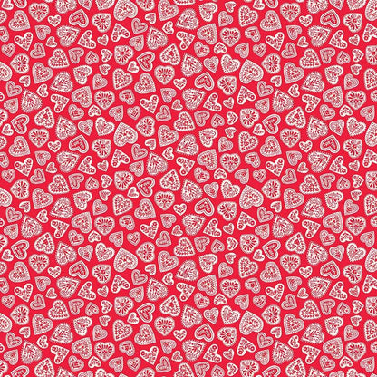 Makower Fabric Makower Christmas Fabric Scandi  - The Sewing Studio
