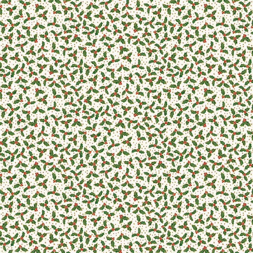 Makower Fabric Makower Christmas Fabric Jolly Saint Nick  - The Sewing Studio