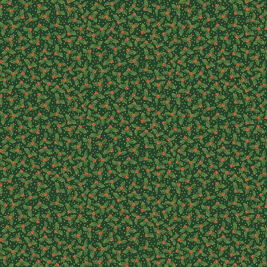 Makower Fabric Makower Christmas Fabric Jolly Saint Nick  - The Sewing Studio
