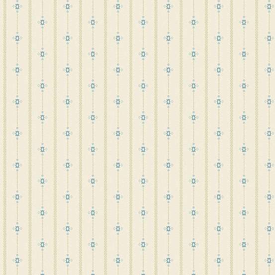 Multi-coloured Stripes Makower Fabric Makower Special Delivery - The Sewing Studio