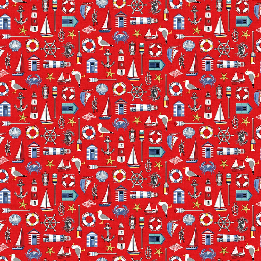 Makower Fabric Makower Nautical  - The Sewing Studio