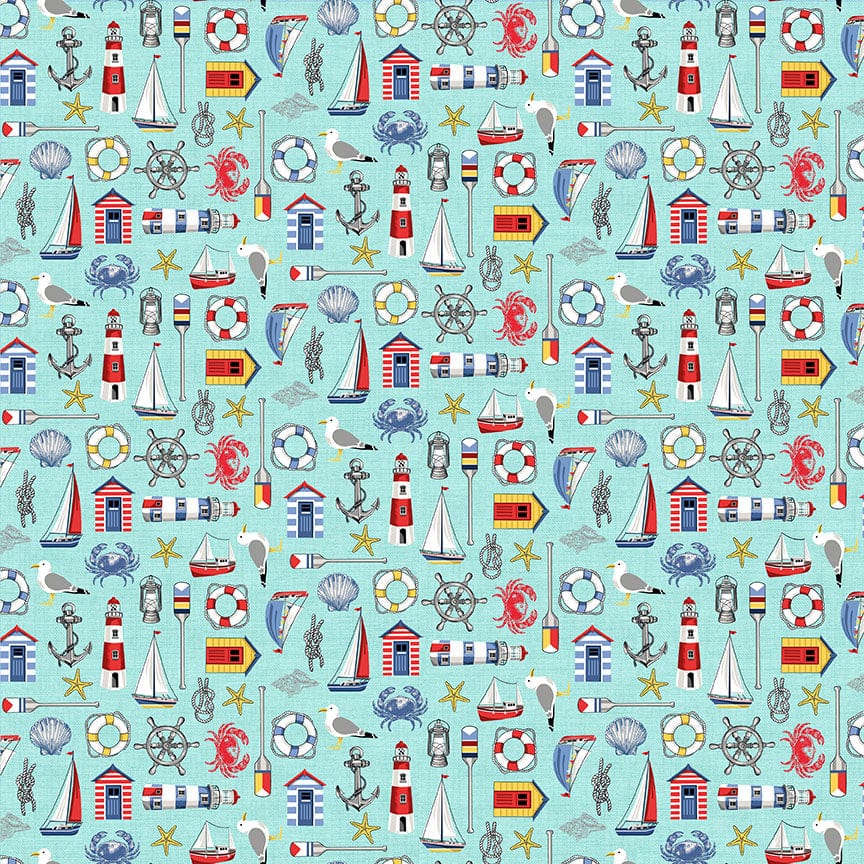 Makower Fabric Makower Nautical  - The Sewing Studio