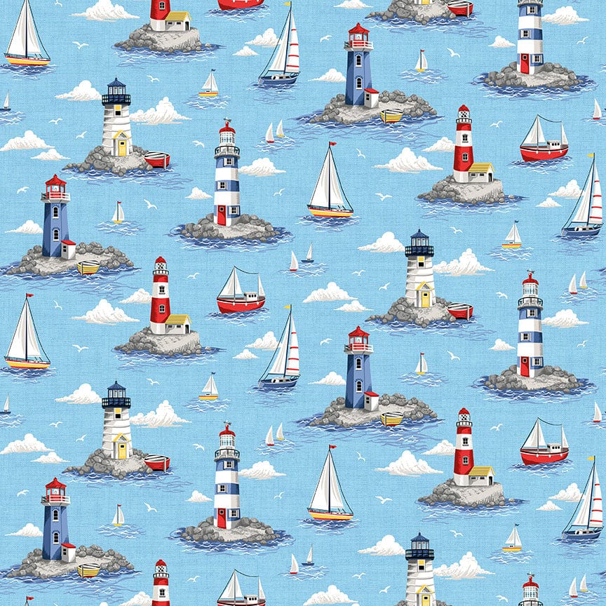 Makower Fabric Makower Nautical  - The Sewing Studio