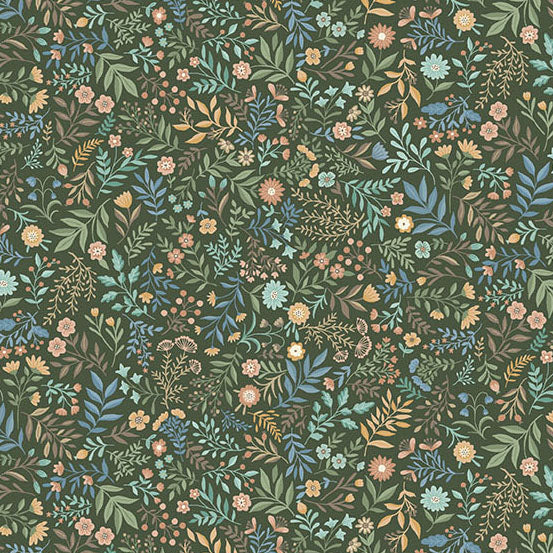 Green Blender Makower Fabric Makower Wildwood - The Sewing Studio