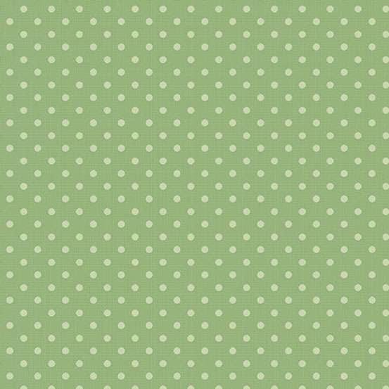 Green Spots and Dots Makower Fabric Makower Quiltessentials Minis - The Sewing Studio