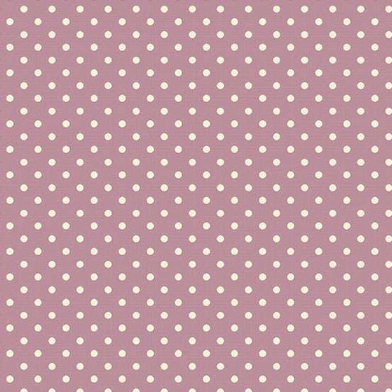 Purple Spots and Dots Makower Fabric Makower Quiltessentials Minis - The Sewing Studio