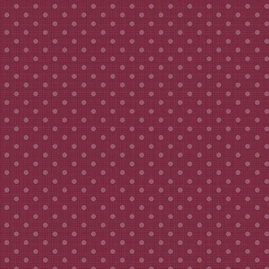 Purple Spots and Dots Makower Fabric Makower Quiltessentials Minis - The Sewing Studio